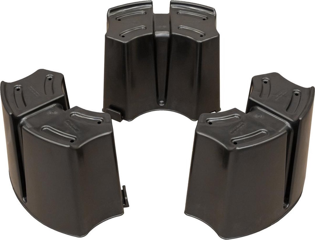 Harcostar Lot récupérateur 227 liter - Vert - avec socle et collecteur