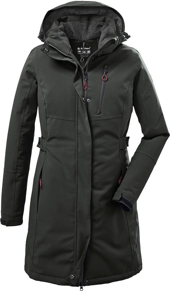 Killtec dames winter parka 37726/KOW 165 functioneel Rood