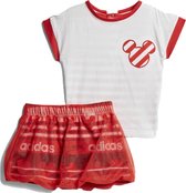 adidas Performance Disney The Mouse Skirt Set Trainingspak set Kinderen rood 0/3 maanden