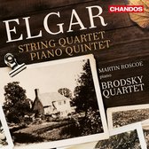 Brodsky Quartet & Martin Roscoe - Elgar: String Quartet Piano Quintet (CD)
