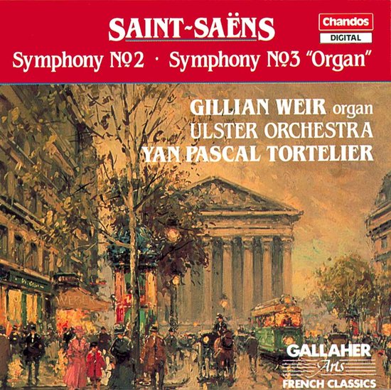 Gillian Weir, Ulster Orchestra - Saint-Saens: Symphonies Nos 2 & 3 (CD)