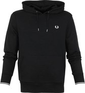 Fred Perry Hoodie M2643 Zwart - maat M