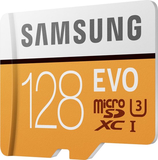 Spektakel Aangepaste vallei Samsung Evo Micro SD kaart 128GB - met adapter | bol.com