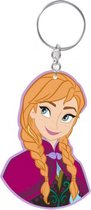 sleutelhanger Frozen II Anna 15 x 17 cm roze