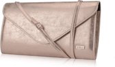 Felice clutch/schoudertas goud 28.5x4x16.5 cm