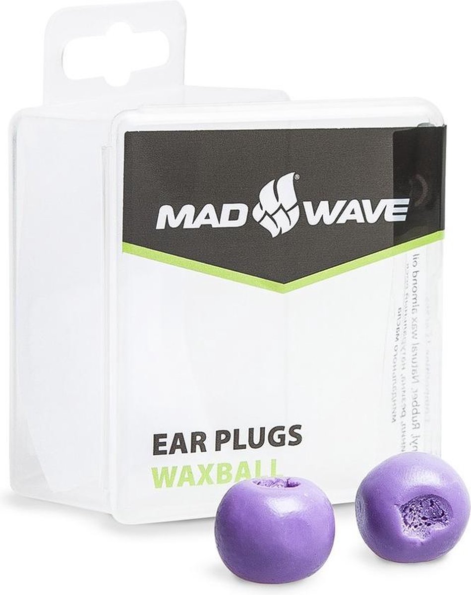 Goedkoopste WaxBall oordopjes paars Oor en neus - Unisex | Mad Wave Accessoires