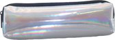 etui junior 19 cm glans zilver