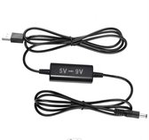 OTRONIC® USB Step Up kabel van 5V naar 9V
