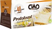 Ciao Carb |   Prototoast Naturel | Stage 2 | 4 x 50g = 200g | Perfect voor een koolhydraatarm ontbijt of lunch| Koolhydraatarme Toast