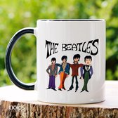 The Beatles- Customized mokken en bekers - mokken met tekst - mokken - bekers - cadeautje - cadeau voor vrouw - cadeau vor man - keramiek servies - cadeautje voor haar - cadeautje voor hem