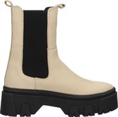 PS. POELMAN Chelsea boots Enkellaarsjes Hak - beige - Maat 40