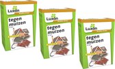 VOORDEEL PAK: Luxan Brodilux Graan Muizengif (3x 50gram) - Tegen muizen in huis - Muizengif Korrels - Muizengif met snelle werking