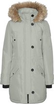 Vero Moda Jas Vmexcursionexpedition 3/4 Parka Ga 10214816 Mineral Gray Dames Maat - L