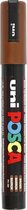 verfmarker PC-5M lijndikte 1,8 - 2,5 mm bruin