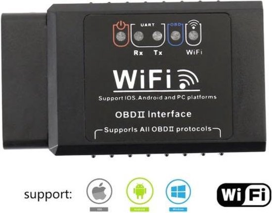 doorgaan met Pickering Dat WiFi OBDII ELM327 OBD2 Auto Scanner Voor iPhone Android PC Voertuig  Problemen uitlezen... | bol.com