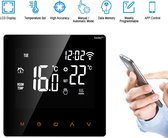 TechU™ Smart Thermostaat S3 – Wit – Alleen voor Water/Gas Boiler – Bediening via App & Wifi