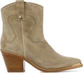 Red Rag Vrouwen Suède       Cowboy Laarzen  / Western Boots 77156 - Beige - Maat 41