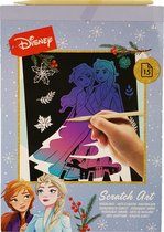 Disney Frozen - art à gratter - art à gratter - 15x cartes A5 Olaf, Elza et Anna - avec outil à gratter - cadeau idéal pour les enfants à partir de 4 ans