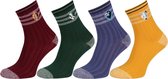 Lange, kleurrijke sokken met Harry Potter-borduursel, OEKO-TEX-gecertificeerd