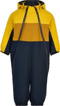 Color Kids - Coverall sneeuwpak voor baby's - Colorblock - Donkerblauw - maat 80cm