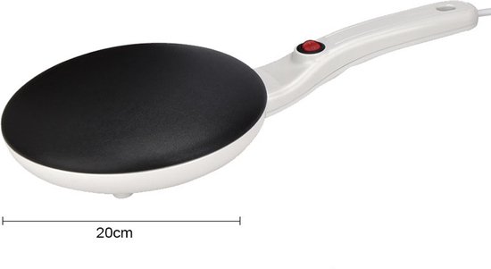 RANJIMA Elektrische pannenkoekenpan, pannenkoekenpan, anti-aanbaklaag, 600 W, elektrische pan, temperatuur-automatisch, crapesmaker, elektrisch huishouden voor Pasen, kinderverjaardagen RANJIMA Elektrische pannenkoekenpan, pannenkoekenpan, anti-aanbaklaag, 600 W, elektrische pan, temperatuur-automatisch, crapesmaker, elektrisch huishouden voor Pasen, kinderverjaardagen
