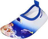 Playshoes - Uv-waterschoenen voor kinderen - Onderwaterwereld - Zeeprint blauw - maat 22-23EU