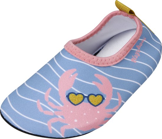 Playshoes aquatiques UV pour fille - Crabe - Bleu clair / rose - taille  18-19EU | bol.com