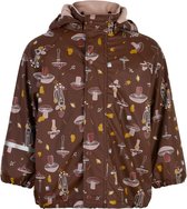 CeLaVi - Regenjas met fleece voor kinderen - Herfst - Rocky road - maat 110 (110-116cm)