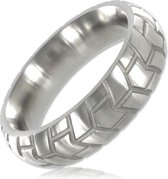 Mr.Steel - Mega Tire - massief stalen cockring - 15mm breed x Ø45mm diameter x 8mm dik