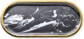 Yuya Living - Luxe Marmeren Plank - Bord - Zwart Goud - Cadeau