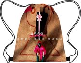 Squid game - gymtas - multi colour  - inktvis spel