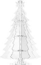 PP Decorations-Kerstboom-Traditioneel-Plexiglas-Acrylaat-transparant-120cm hoog