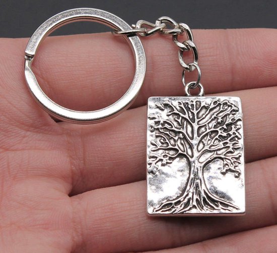 Sleutelhanger - sleutelhanger auto - sleutelhanger liefde - sleutelhanger tree of life - sleutelhanger dames - cadeautjes voor vrouwen - cadeautjes tot 10 euro - levensboom - Tree of life