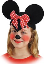 Carnival Toys Hoed Minnie Mouse Meisjes Vilt Zwart One-size