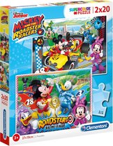 Clementoni Legpuzzel Mickey And The Roadsters Racers 40 Stukjes