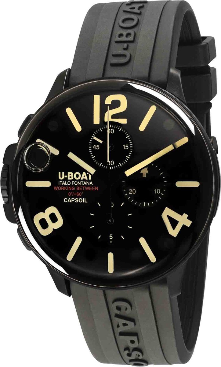 U-boat capsoil chrono 8109-c 8109-C Mannen Quartz horloge