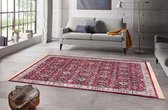 Perzisch tapijt velours Hamadan Saira - rood/multi 160x230 cm