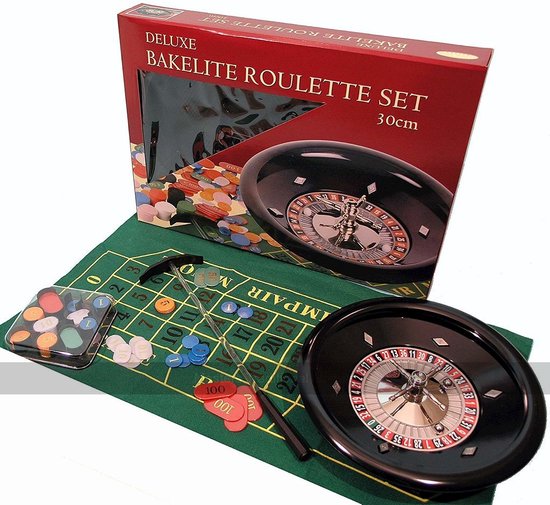 Afbeelding van het spel Roulette set DELUXE 30 cm
