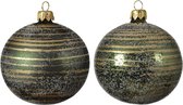 Kerstballen pine Green prijs per 6 kerstballen