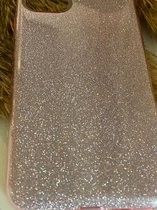 Glitter Hoesje voor iPhone 11 Pro Max - Beschermhoesje - iPhone 11 Pro Max Hoesje - Roze