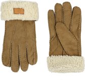 Glove It Preston gevoerde handschoenen Camel - S