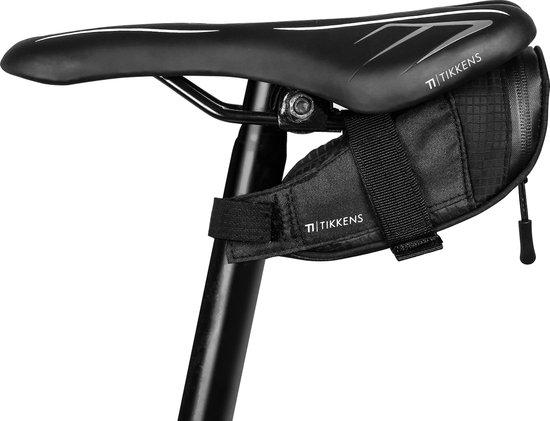 TIKKENS® Saddle Bag Bicycle Compact - Sacoche de selle vélo de route/  Sacoches de vélo... | bol
