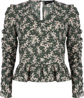 Dames Blouse-Bloemenprint