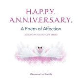 Acronym Poetry Gift- Happy Anniversary