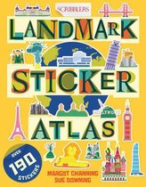 Scribblers Sticker Atlas Book- Scribblers Landmark Sticker Atlas