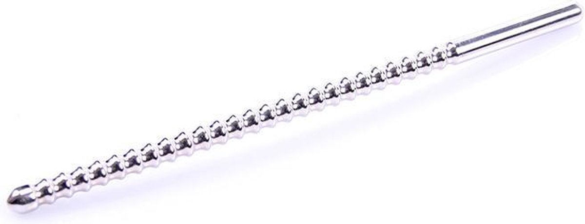 Goedkoopste Geribbelde penis stick / dilator - 8 mm