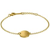 Victorious Dames Armband Goud – Goud Rondje – 14 t/m 18cm