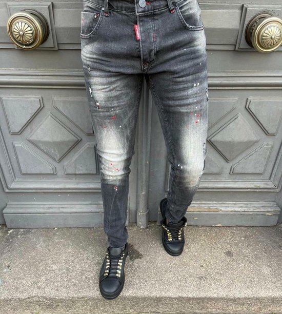 Heren Kleding voor voor Jeans voor Skinny jeans DSquared² Denim Skinny Jeans in het Grijs voor heren 
