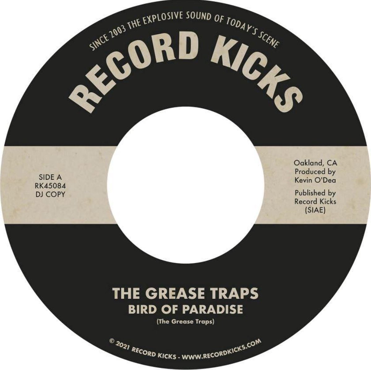 Grease Traps - Birds Of Paradise/More And More (7" Single)