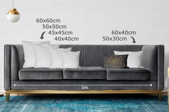 Carte - Londres - Zwart - Or